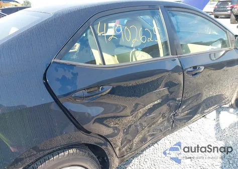 2017 Toyota Corolla Le z USA, uszkodzony, nr VIN 2T1BURHE9HC842600